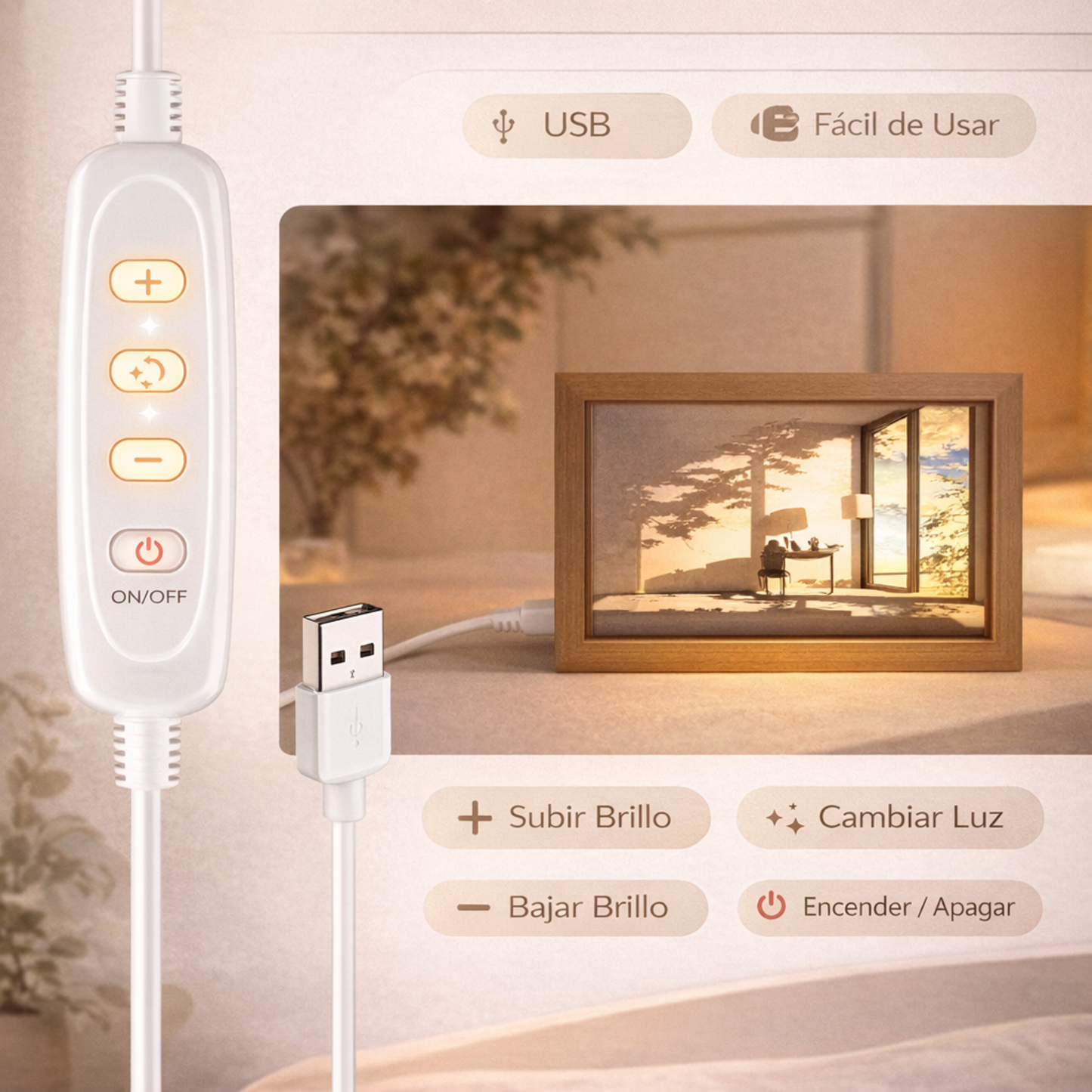 Cuadro de Luz Ambiental