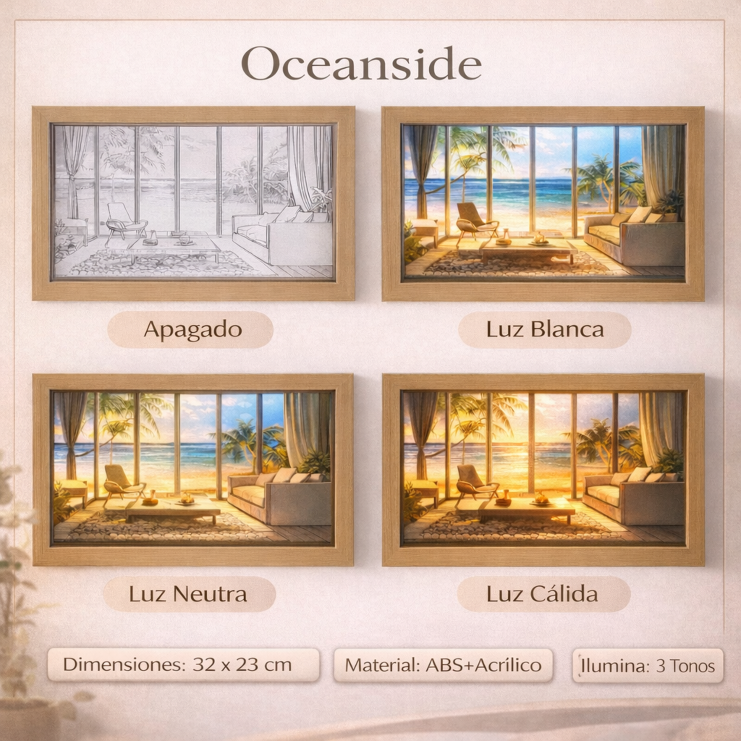 Cuadro de Luz Ambiental